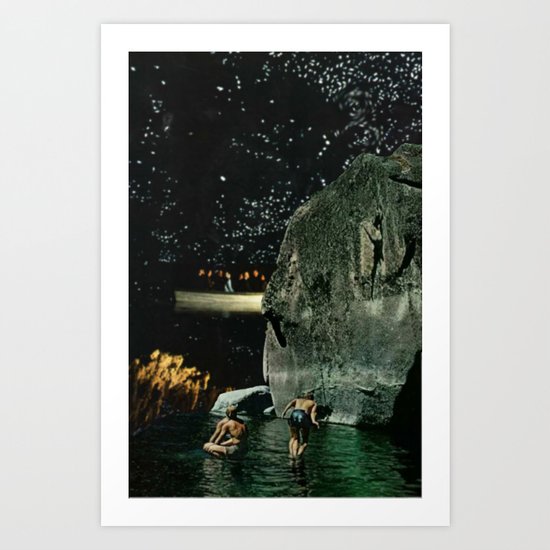 Moon Lagoon Art Print