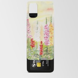 Impressionist Lupine Garden Android Card Case