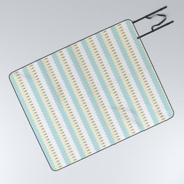 Abstract Fascade Pattern Artwork 05 Color 02 Picnic Blanket