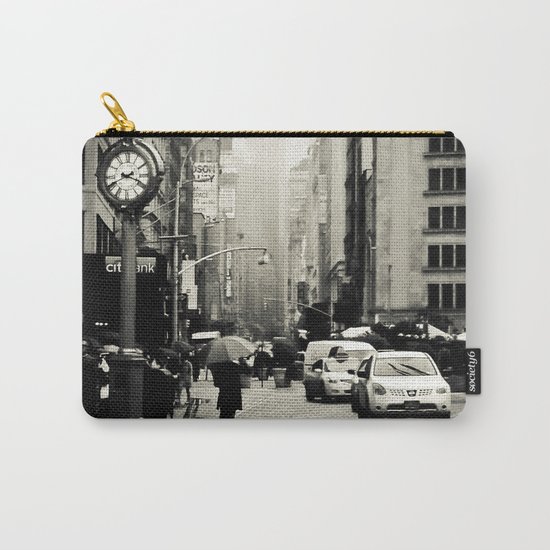 New York City - 5th Avenue in the Rain Carry-All Pouch
