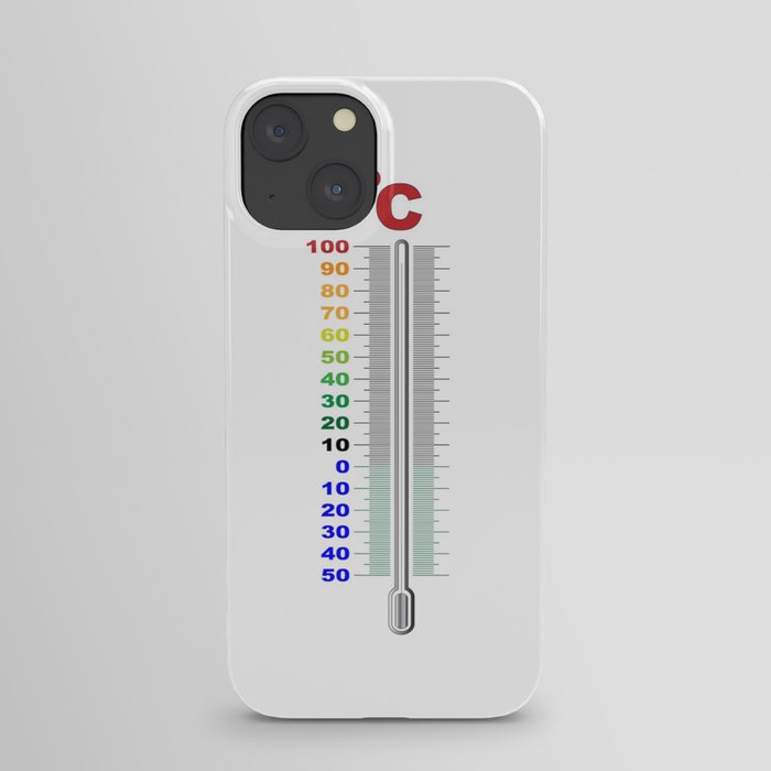 A Temperature Thermometer iPhone Case