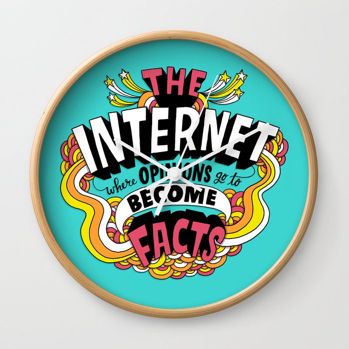 The Internet. Wall Clock