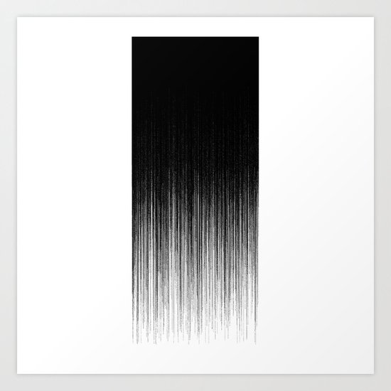 Brush Stroke Art Print