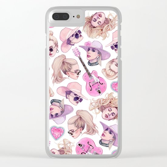 Joanne Vibes II Clear iPhone Case