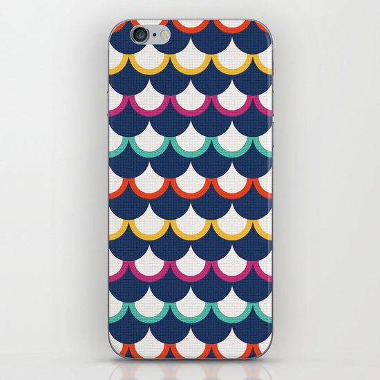 Retro Scales iPhone & iPod Skin