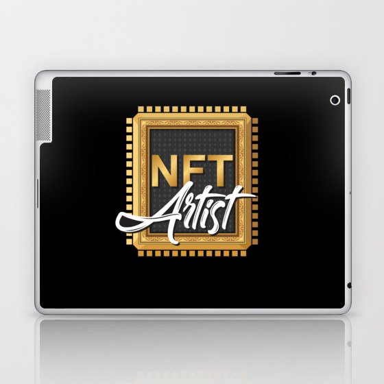 Nft Artist Cryptocurrency Btc Investment Laptop & iPad Skin