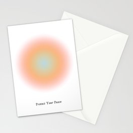 protect your peace Stationery Cards