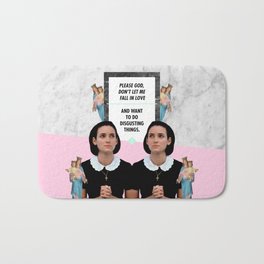 Winona x God Bath Mat | Pop Surrealism, Themermaid, Typography, Other, Mixed Media, Graphicdesign, Digital, Ryder, Pattern, 90S 