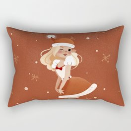 Christmas Eve Rectangular Pillow