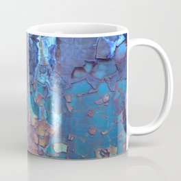 Waterfall. Rustic & crumby paint. Coffee Mug