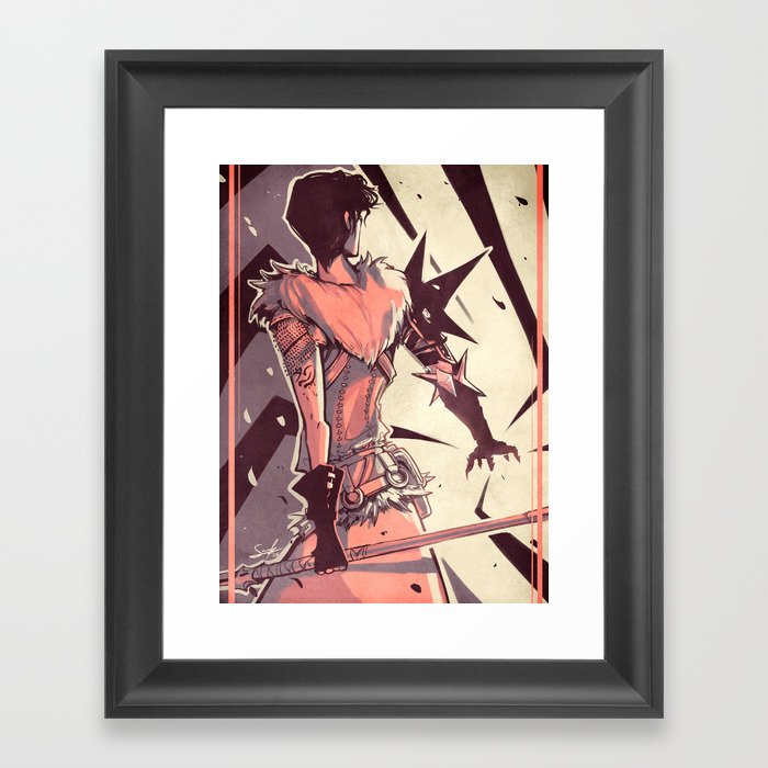 Dragon Age: Marian Hawke Framed Art Print