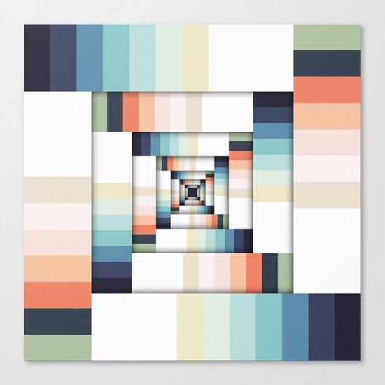 Boxes of Colors Canvas Print