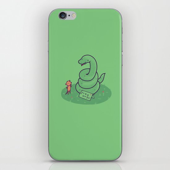 Free Hugs iPhone Skin