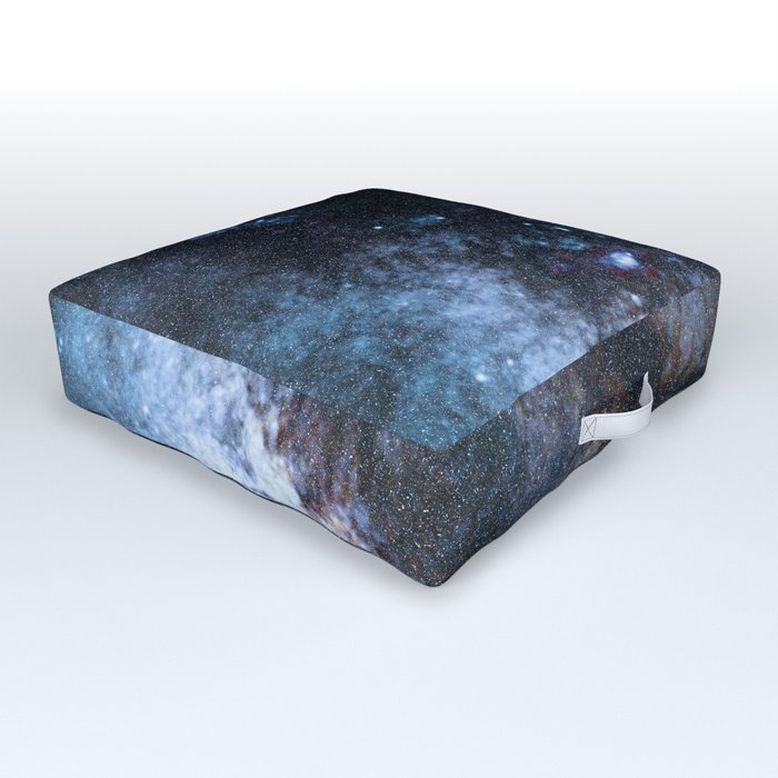 Milky Way galaxy, Night Sky Outdoor Floor Cushion