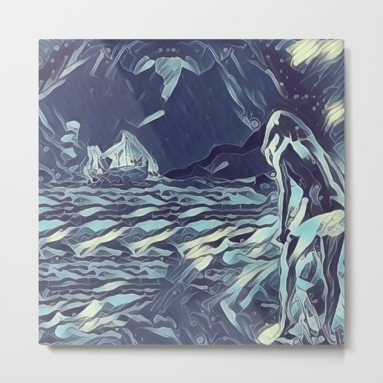 Isla de la Luna Metal Print