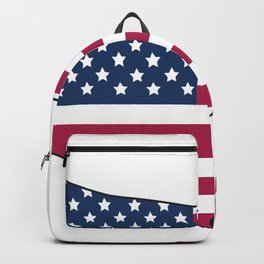 These United States of America Backpack | America, Patriotic, American, Flag, Shape, Usa, Oldglory, United, Starsandstripes, Unitedstate 