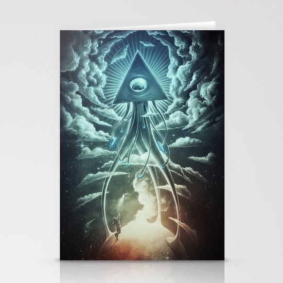 War Of The Worlds I. Stationery Cards