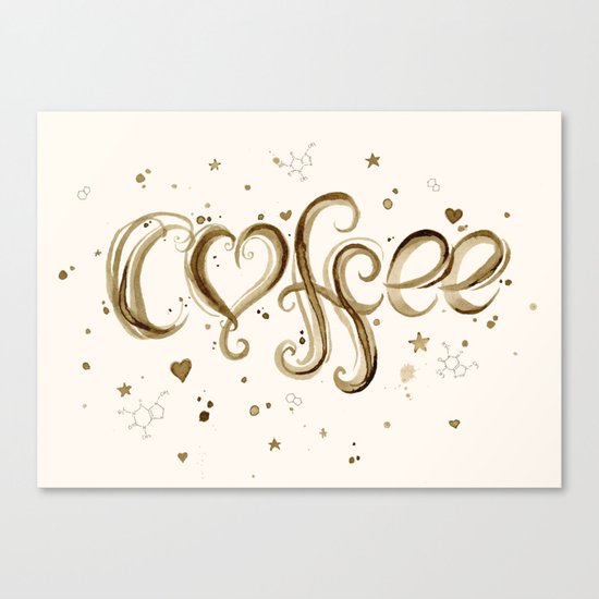 Coffee Canvas Print