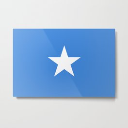 Flag of Somalia Metal Print