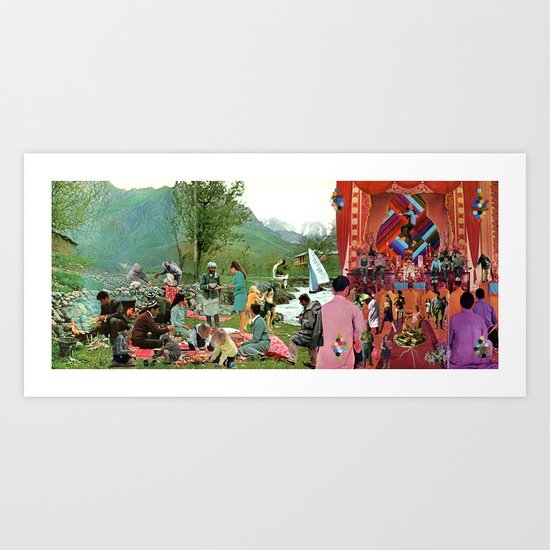 Beyond the Sea Art Print