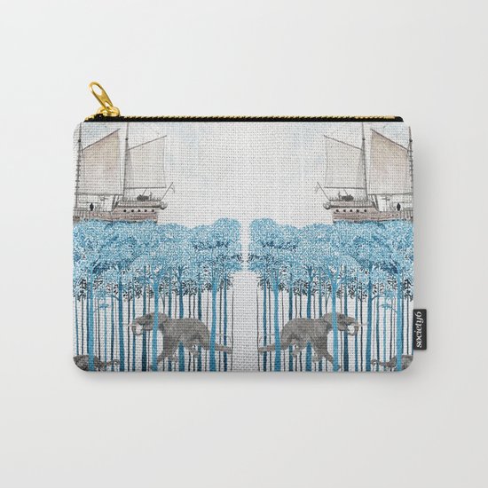 Sea of Trees Carry-All Pouch