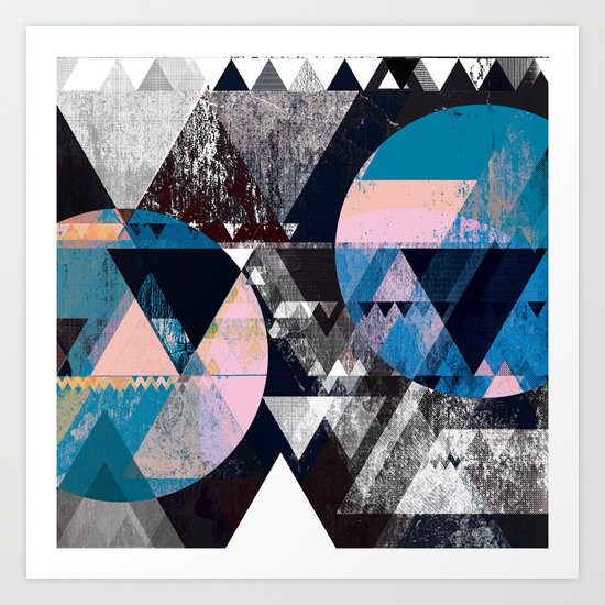 Graphic 4 Z Art Print
