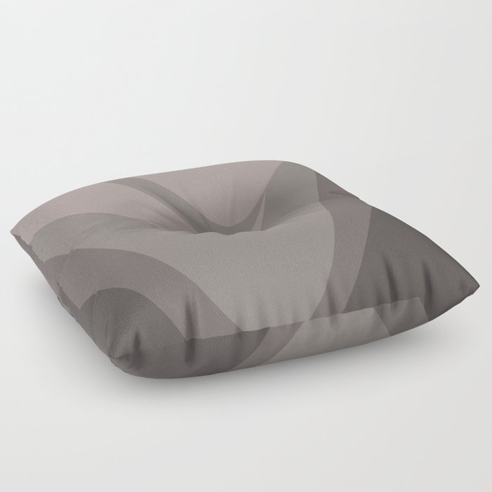 Gray valley Floor Pillow