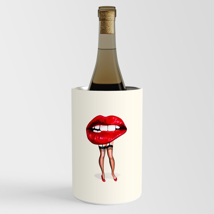 Lip Pin-Up - Crimson Wine Chiller