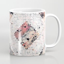 Pastel Check Pattern Coffee Mug