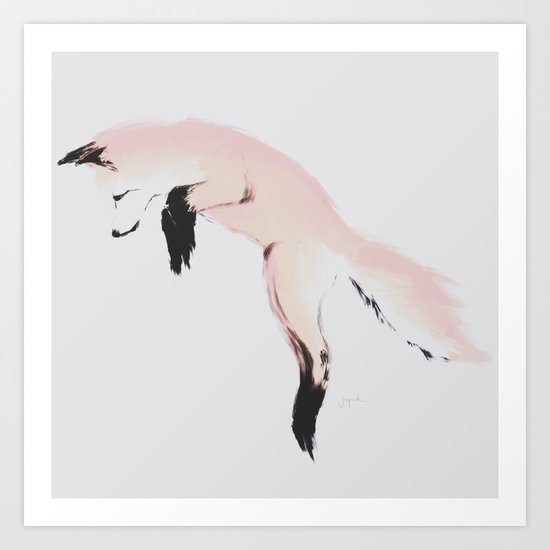 Leap Art Print