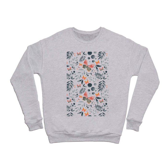 Butterfly Garden Crewneck Sweatshirt