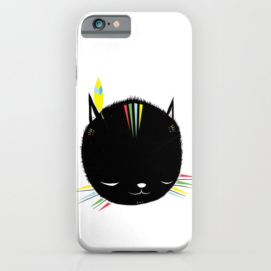 MIGHTY TIGARRR, BLACK KITTEN 묘 iPhone & iPod Case