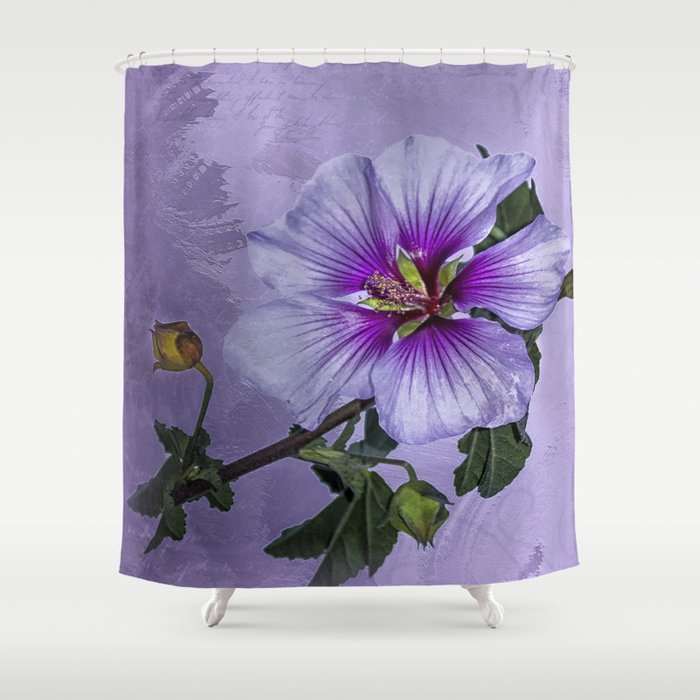 Australian Native Hibiscus Shower Curtain