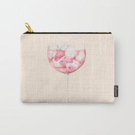 Pink Gin Watercolour Carry-All Pouch