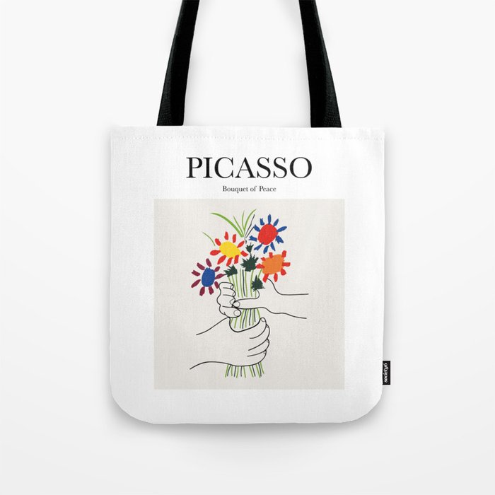 Picasso - Bouquet of Peace Tote Bag