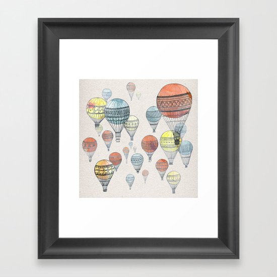 Voyages Framed Art Print