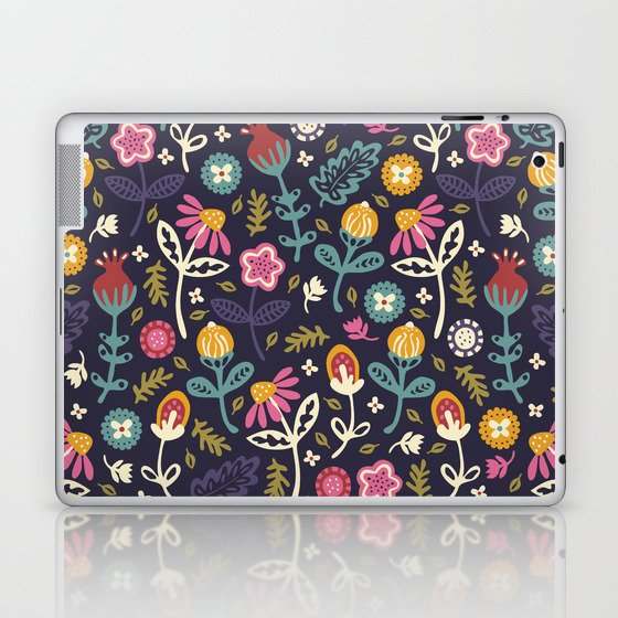 Ditsy Flowers Laptop & iPad Skin