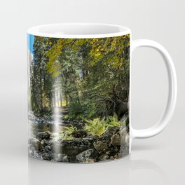Yosemite Fall Color And Merced River 10-20-18   Coffee Mug