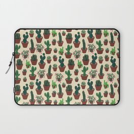 Gouache Potted Cacti Laptop Sleeve