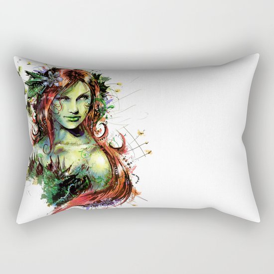 Poison Ivy Rectangular Pillow