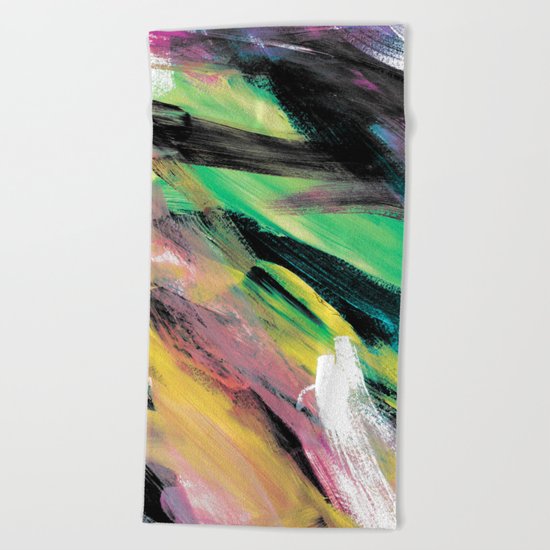 Abstract Artwork Colourful #1 Beach Towel