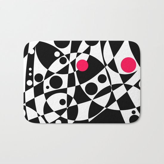 Its Not Just Black or White Bath Mat