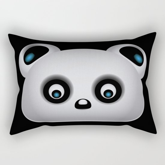 Panda Bear Rectangular Pillow