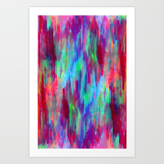 Moving Sunsets Art Print