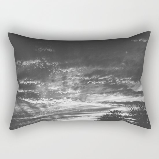 The Night Lands Rectangular Pillow