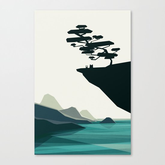 beauty trumped vertigo Canvas Print