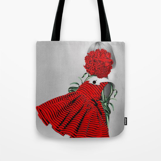 RED CARNATION Tote Bag