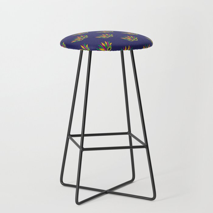 Mardi Gras Masks Bar Stool