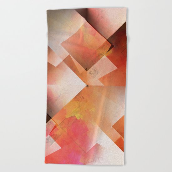 Abstract 2017 018 Beach Towel
