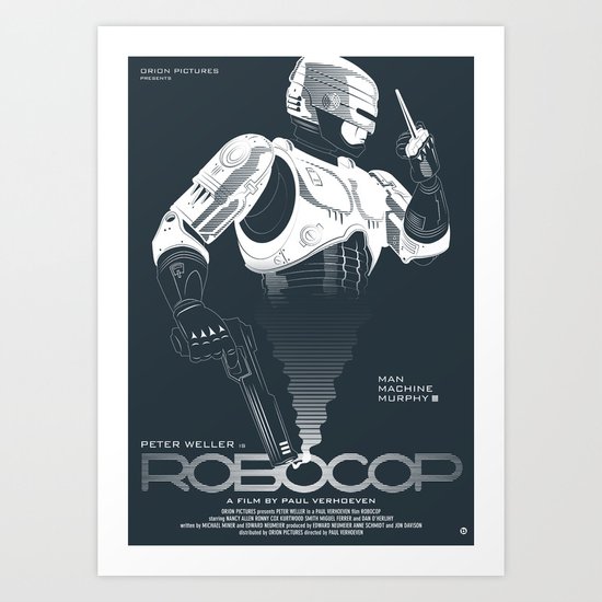 Robocop Art Print